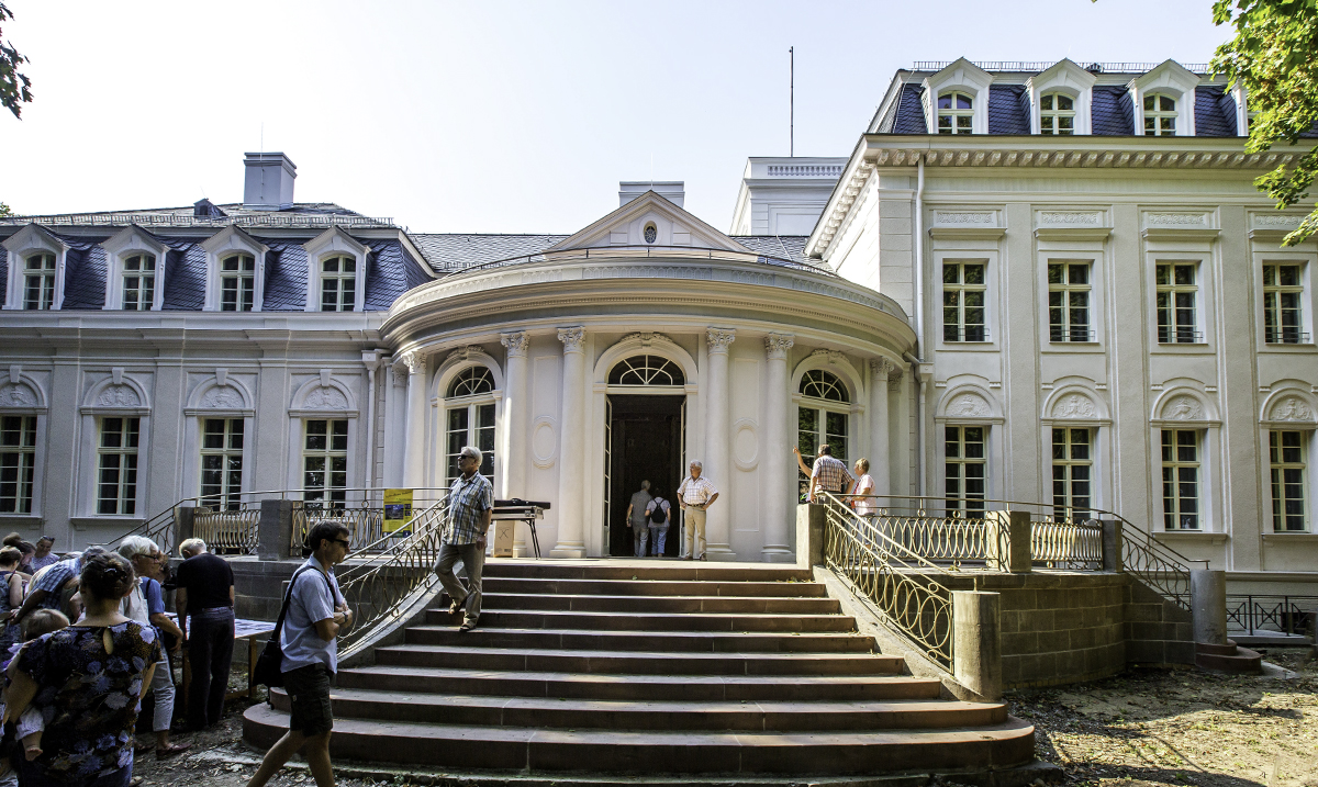 Die Villa Carlshagen in Potsdam. Foto: Stefan Specht